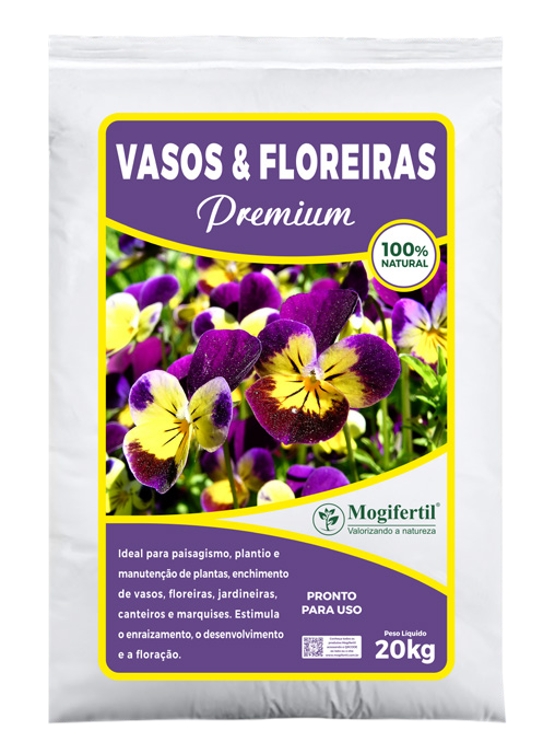 Vasos e Floreiras Premium — Condicionadores de Solo - Classe A Mogifertil