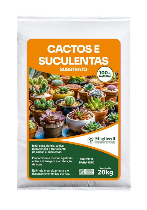 Cactos e Suculentas — Condicionadores de Solo - Classe A Mogifertil